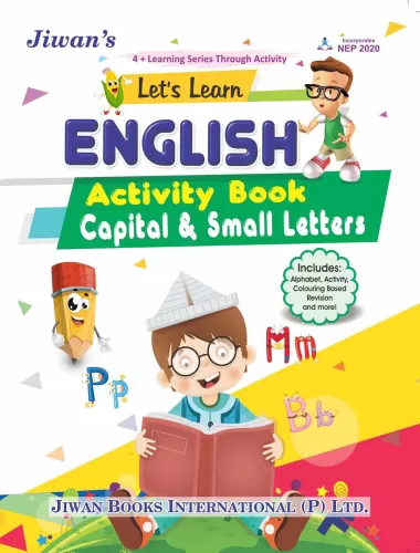  Let's Learn English Activity Book (Capital & Small Letters)